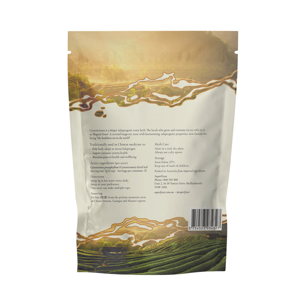 SuperFeast Gynostemma Loose Leaf Tea 100g