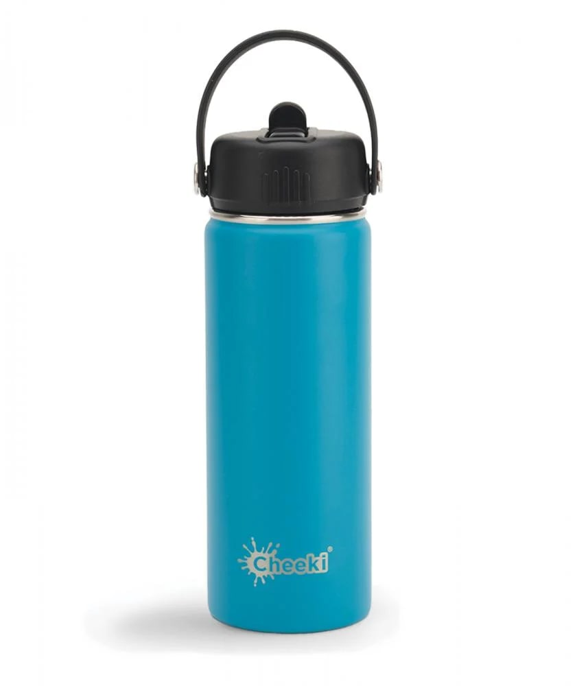 Cheeki - Insulated Bottle Adventure Aqua (Small) 600ml