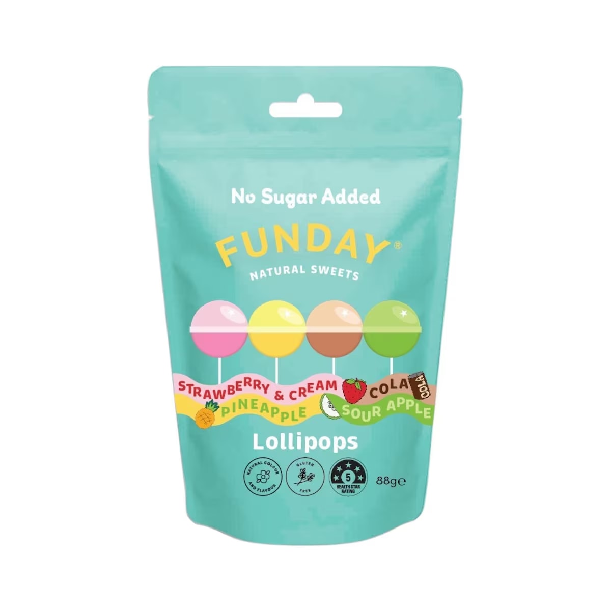 Funday - Lollipop Assorted 8 x 11g