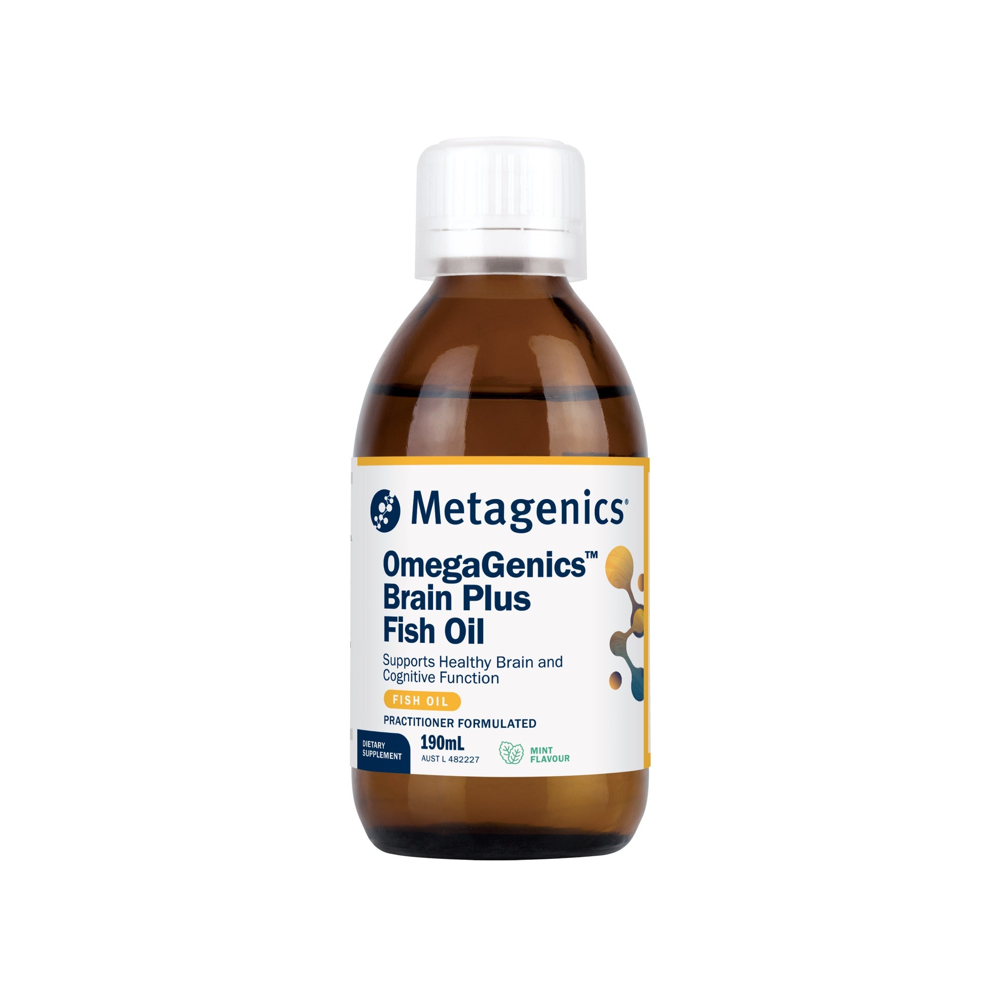 Metagenics - OmegaGenics Brain Plus Fish Oil Mint