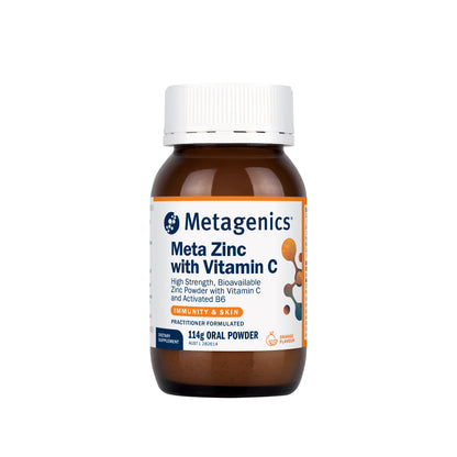 Metagenics - Meta Zinc with Vitamin C Orange Powder