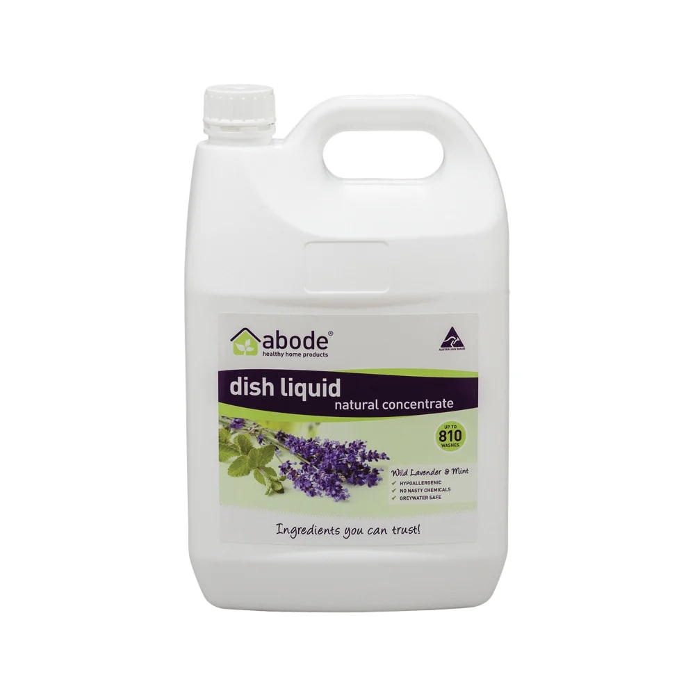 ABODE DISH LIQUID CONCENTRATE LAVENDER MINT 4L