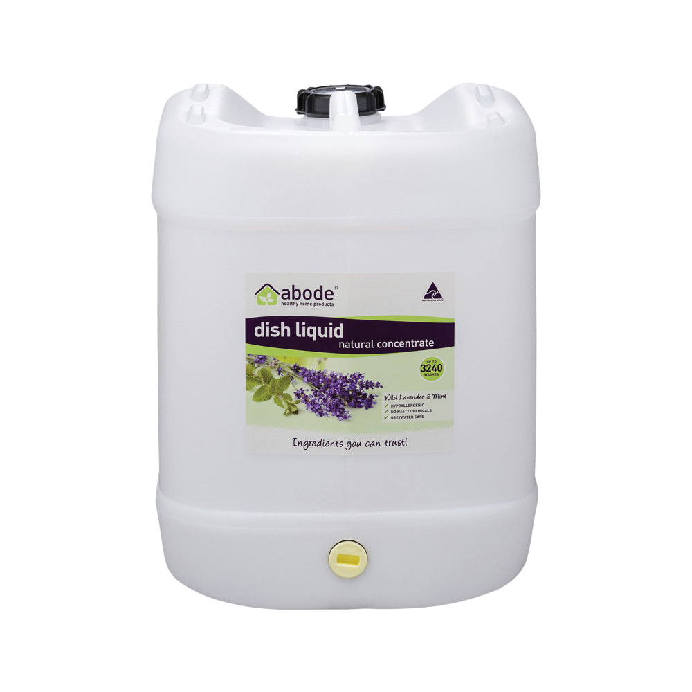 ABODE DISH LIQUID CONCENTRATE LAVENDER MINT 4L