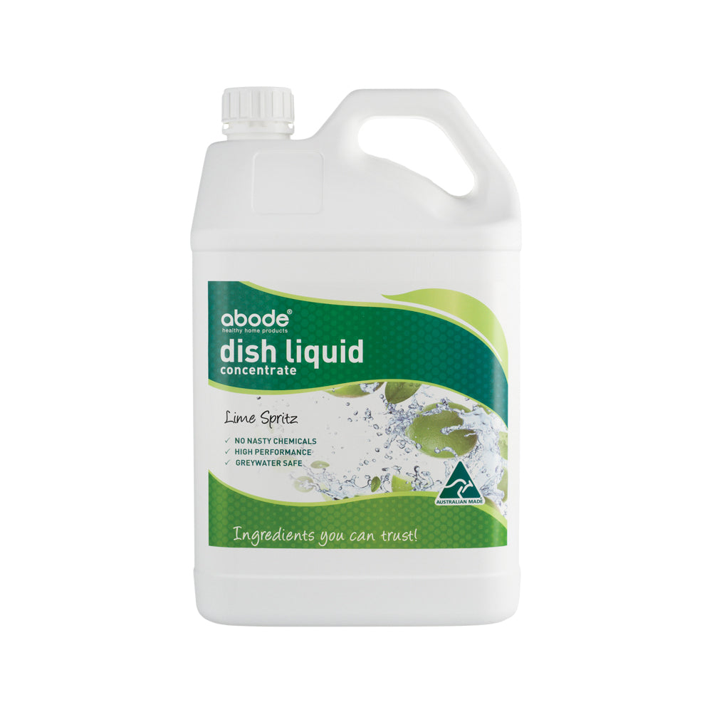 ABODE DISH LIQUID CONCENTRATE LIME SPRITZ 4L