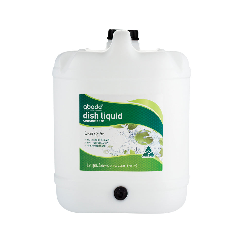 ABODE DISH LIQUID CONCENTRATE LIME SPRITZ 4L