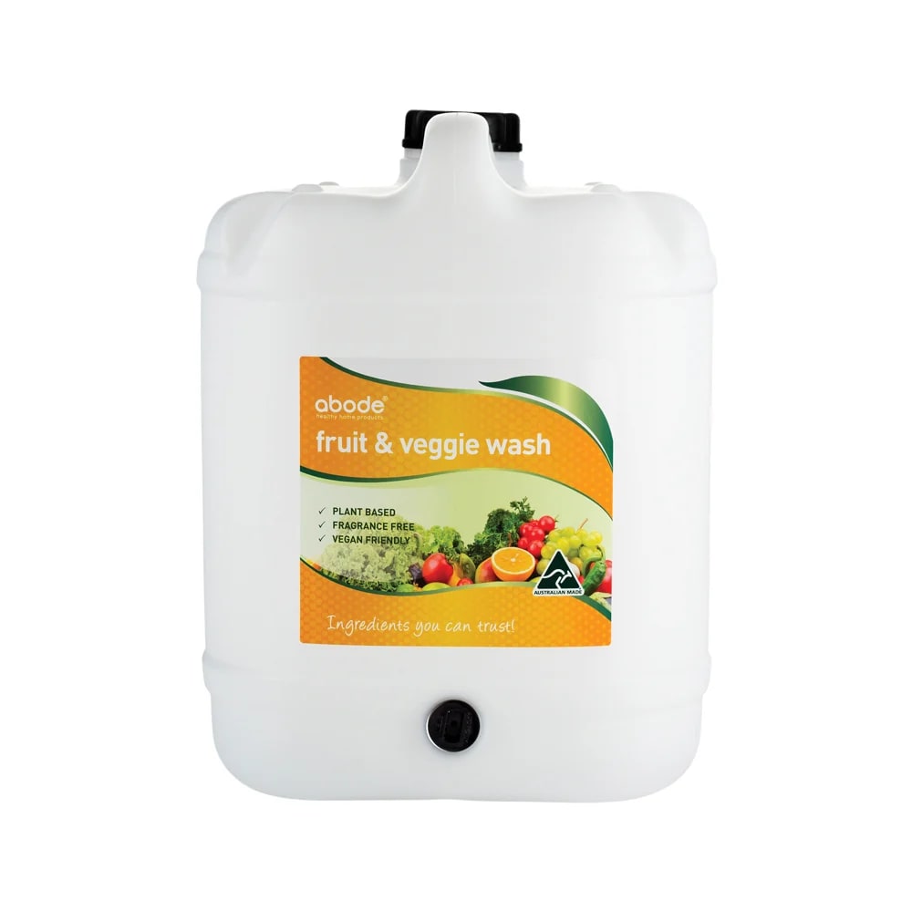 ABODE FRUIT AND VEGETABLE WASH 4L