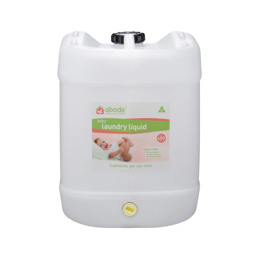 ABODE LAUNDRY LIQUID (FRONT TOP) BABY DRUM 15L