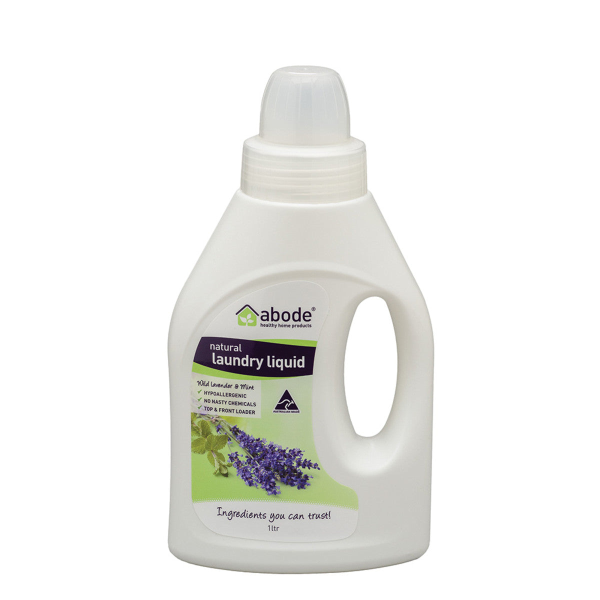 Abode - Laundry Liquid (Lavender & Mint - 1L)