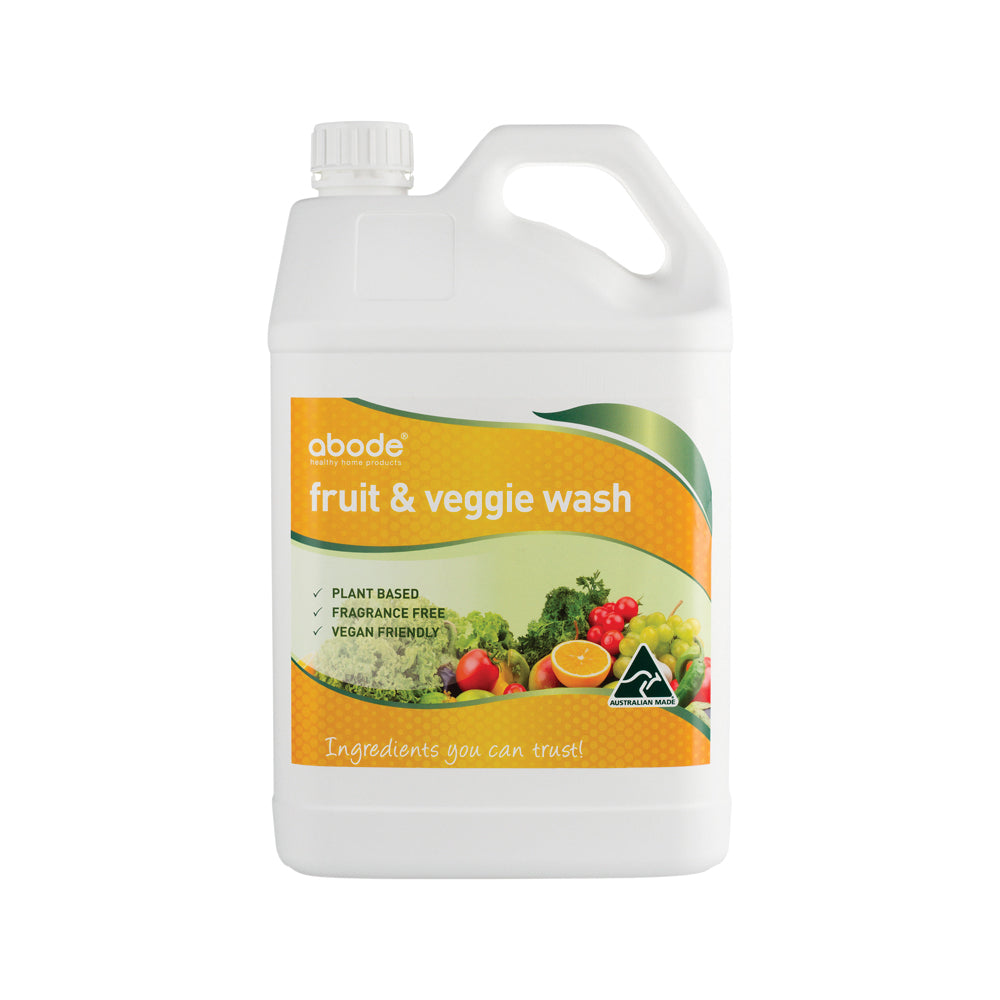 ABODE FRUIT AND VEGETABLE WASH 4L