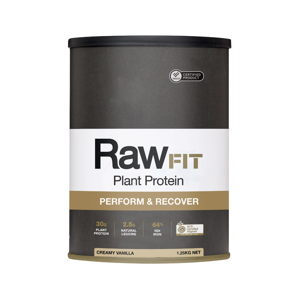 Amazonia RawFIT - Plant Protein Organic Perform & Recover Creamy Vanilla