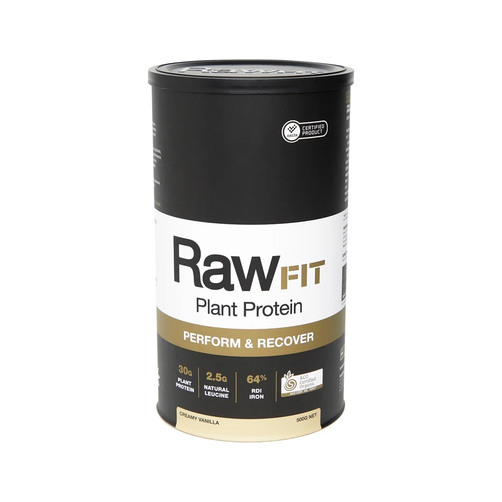 Amazonia RawFIT - Plant Protein Organic Perform & Recover Creamy Vanilla