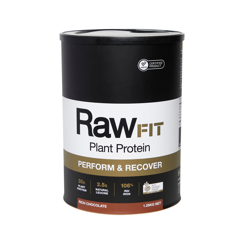 Amazonia RawFIT - Plant Protein Organic Perform & Recover Rich Chocolate