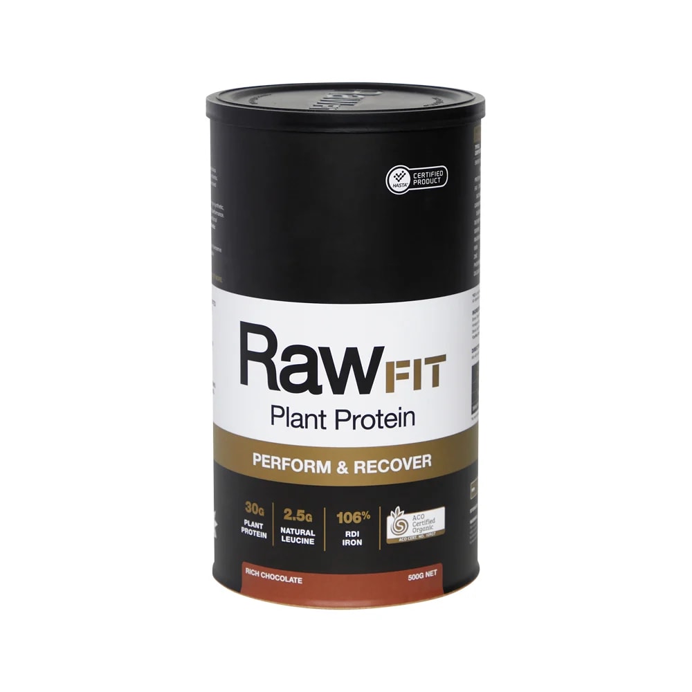 Amazonia RawFIT - Plant Protein Organic Perform & Recover Rich Chocolate