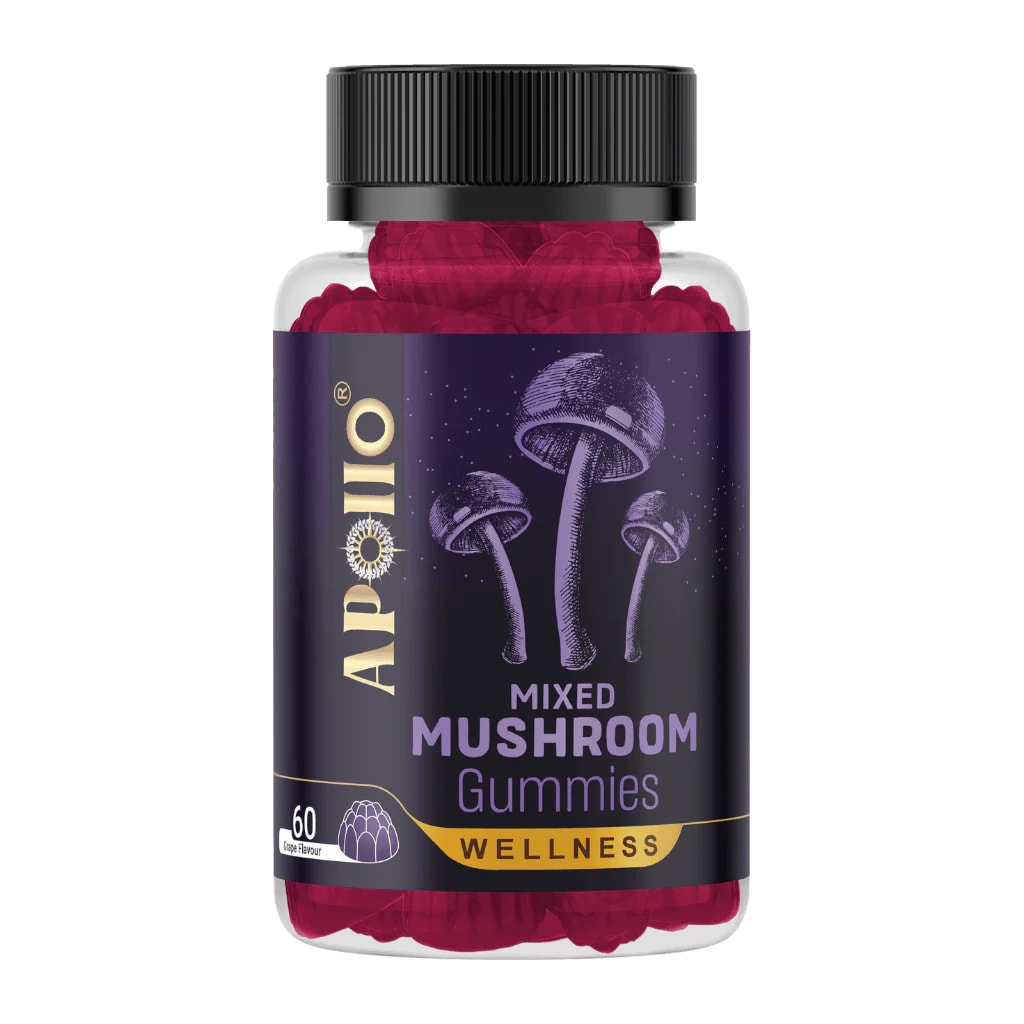 Apollo Mixed Mushroom Gummies 60's
