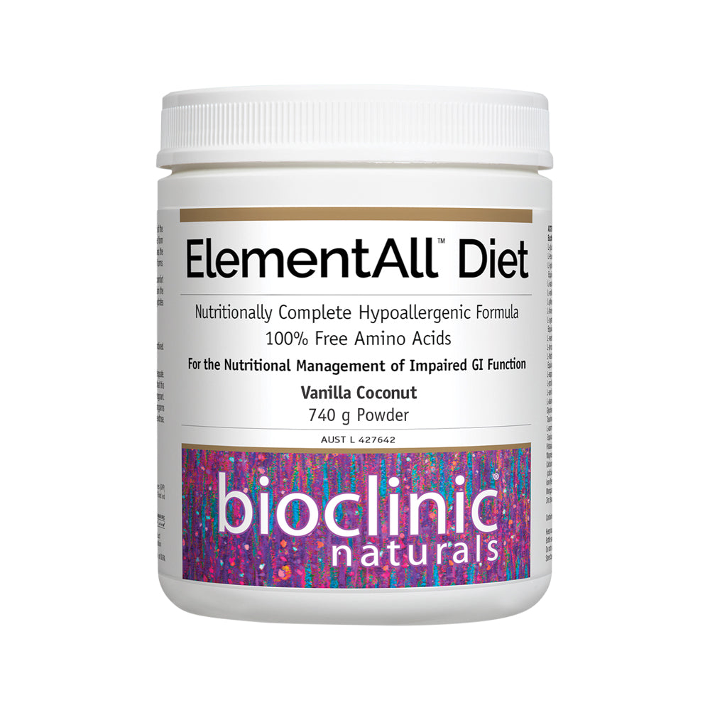 Bioclinic Naturals - ElementAll Diet Vanilla Coconut Powder