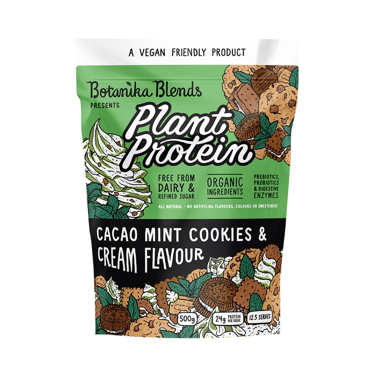 Botanika Blends - Plant Protein Cacao Mint Cookies & Cream