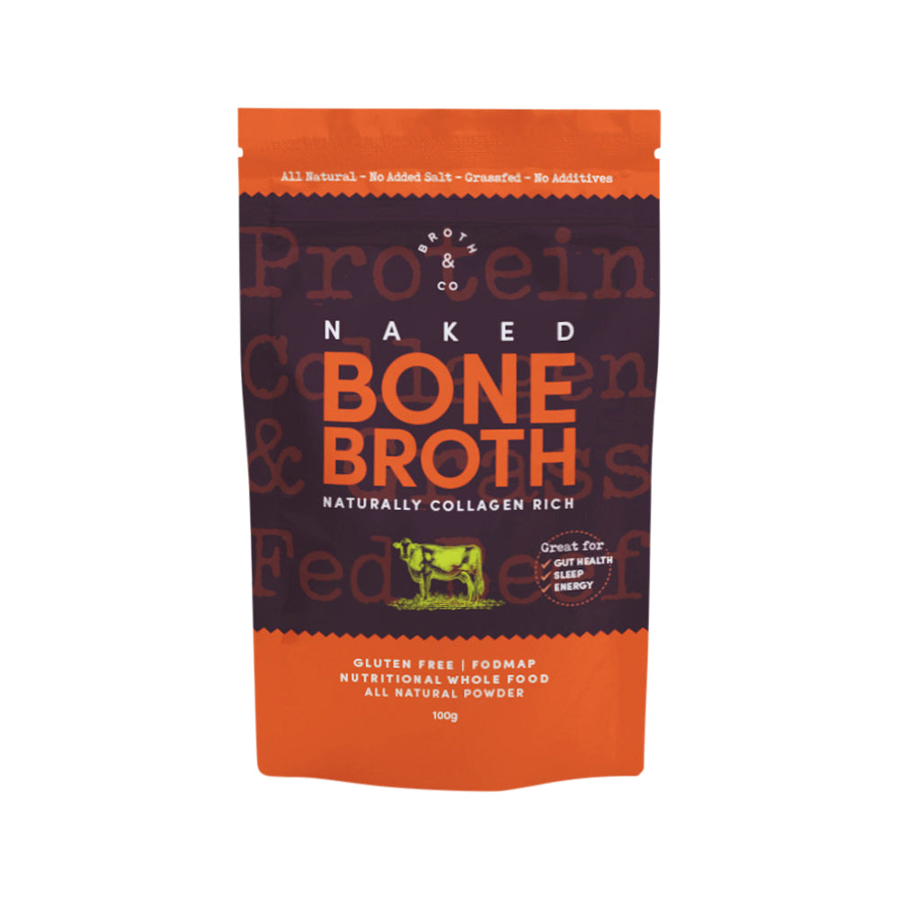 BROTH AND CO BONE BROTH POWDER NAKED 100G