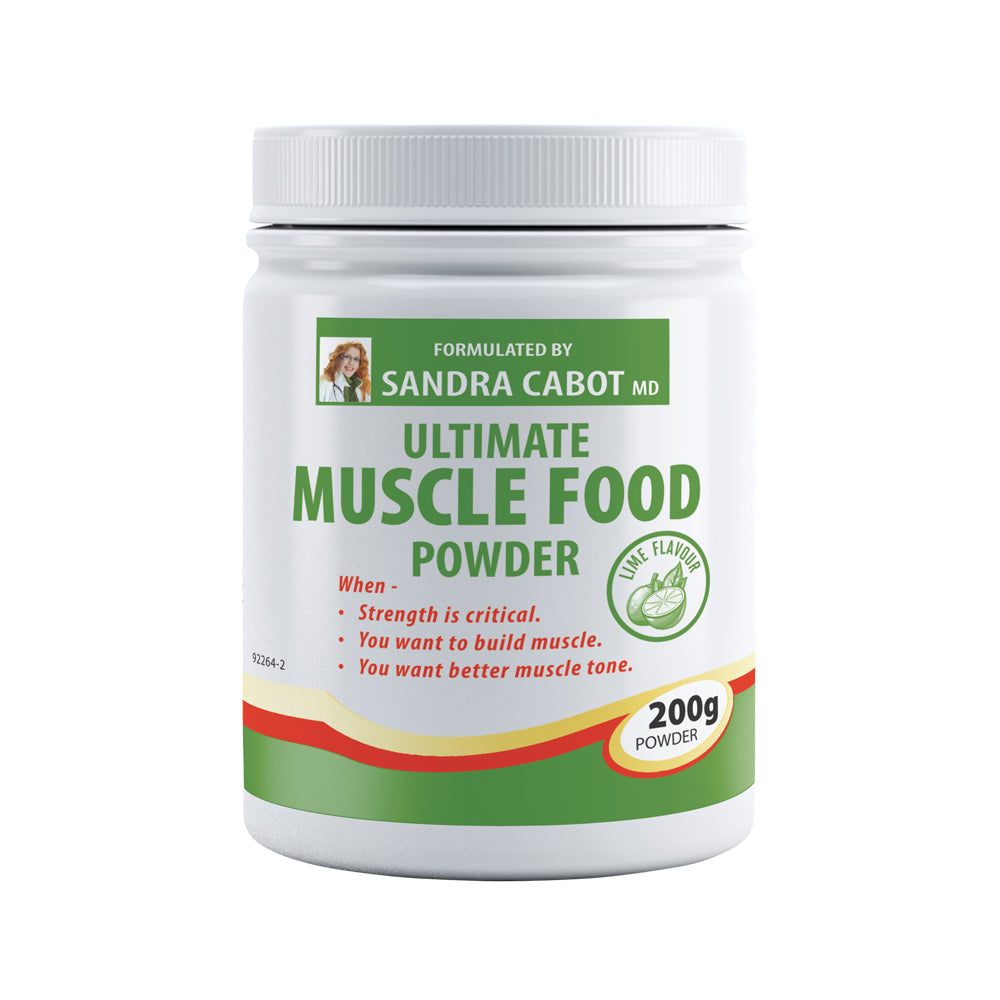 Cabot Health - Ultimate Muscle Food Powder Lime