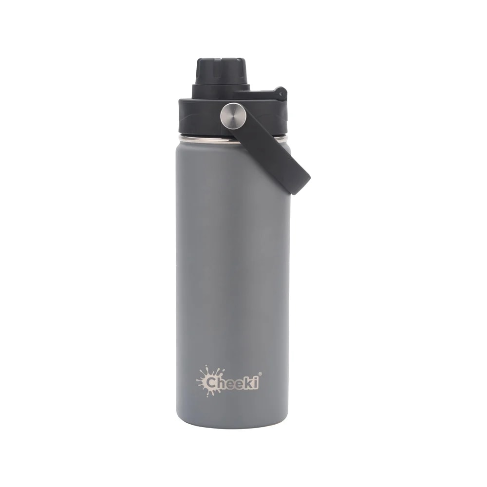 Cheeki - Insulated Bottle Adventure Slate (Small) 600ml