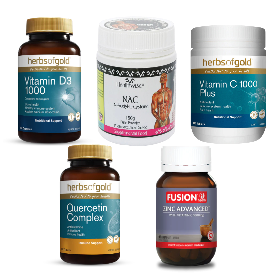 Comprehensive Immune Bundle Pack (5 Products)