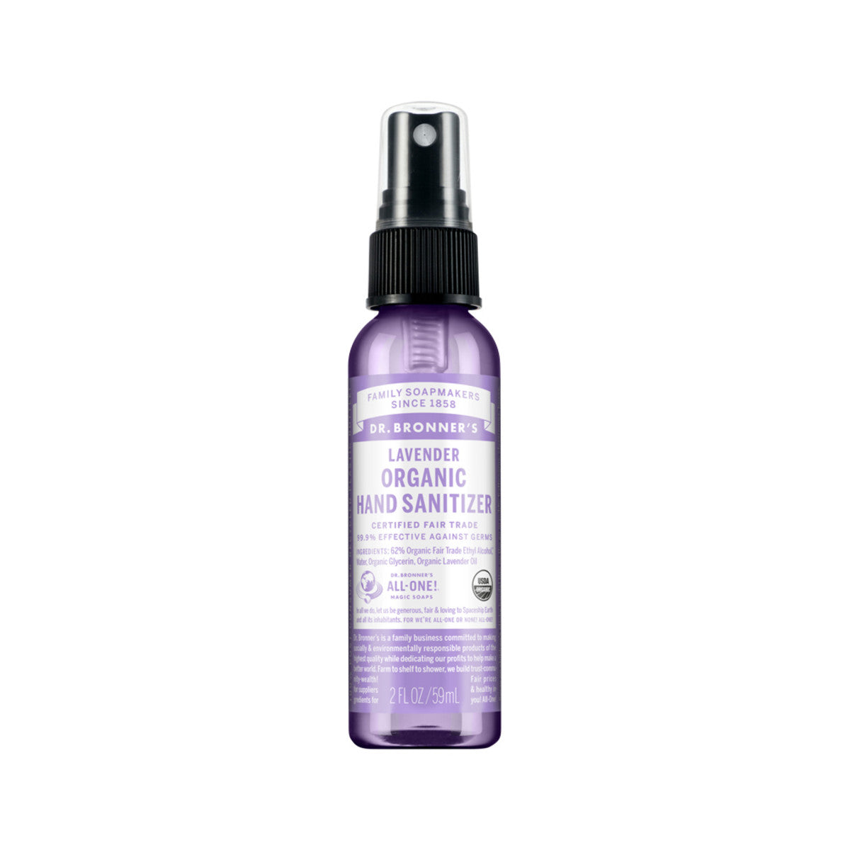 Dr. Bronner's - Organic Hand Sanitizer Lavender