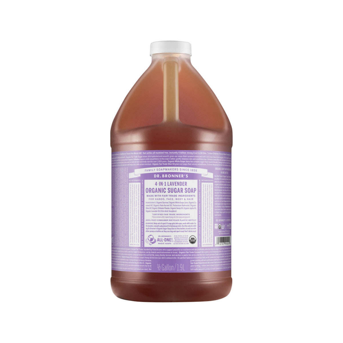 Dr. Bronner's - Organic Sugar Soap 4-in-1 Lavender (Pump)