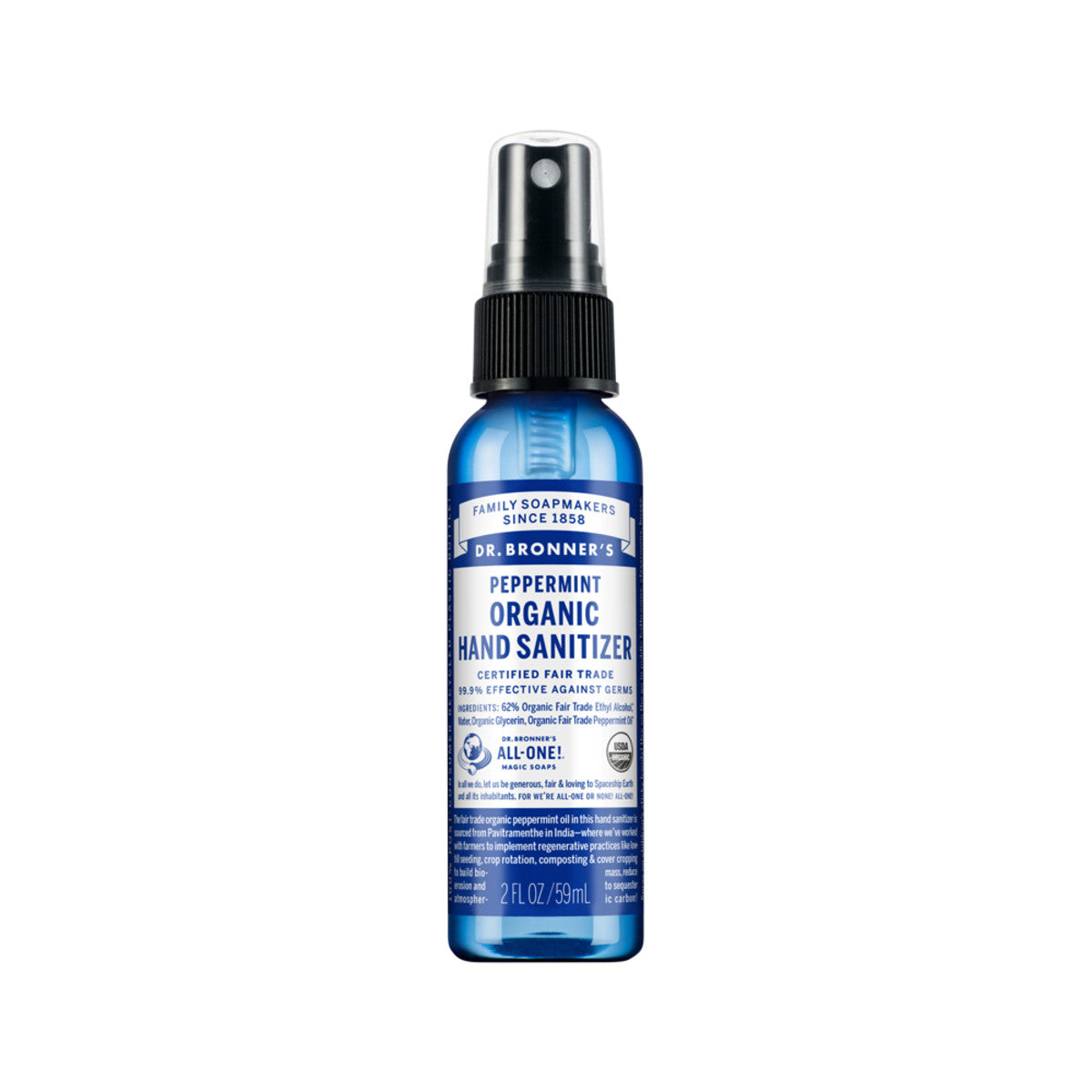 Dr. Bronner's - Organic Hand Sanitizer Peppermint