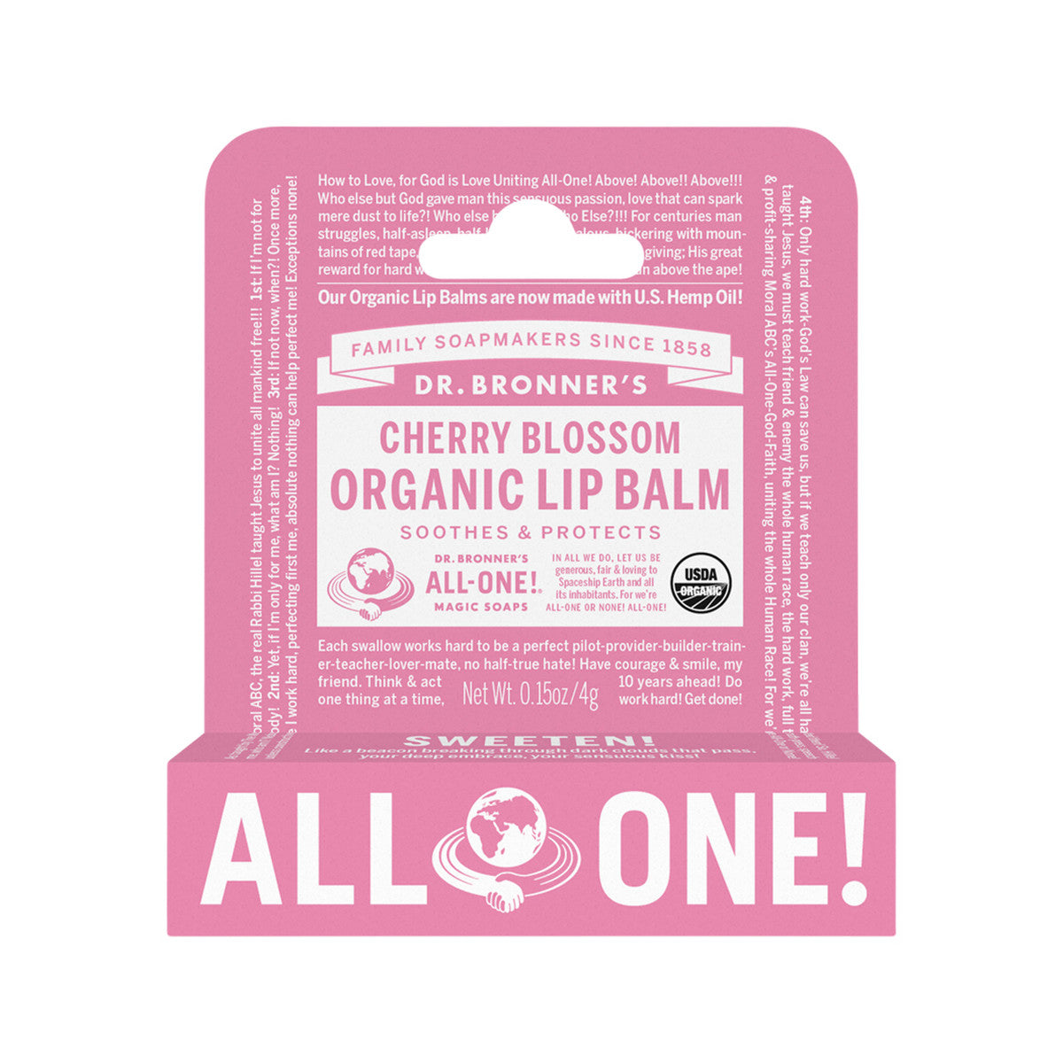 Dr. Bronner's - Organic Lip Balm Cherry Blossom