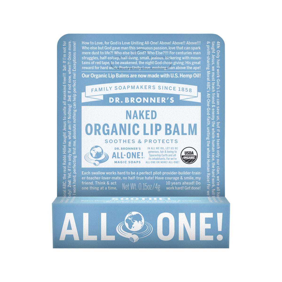 Dr. Bronner's - Organic Lip Balm Naked