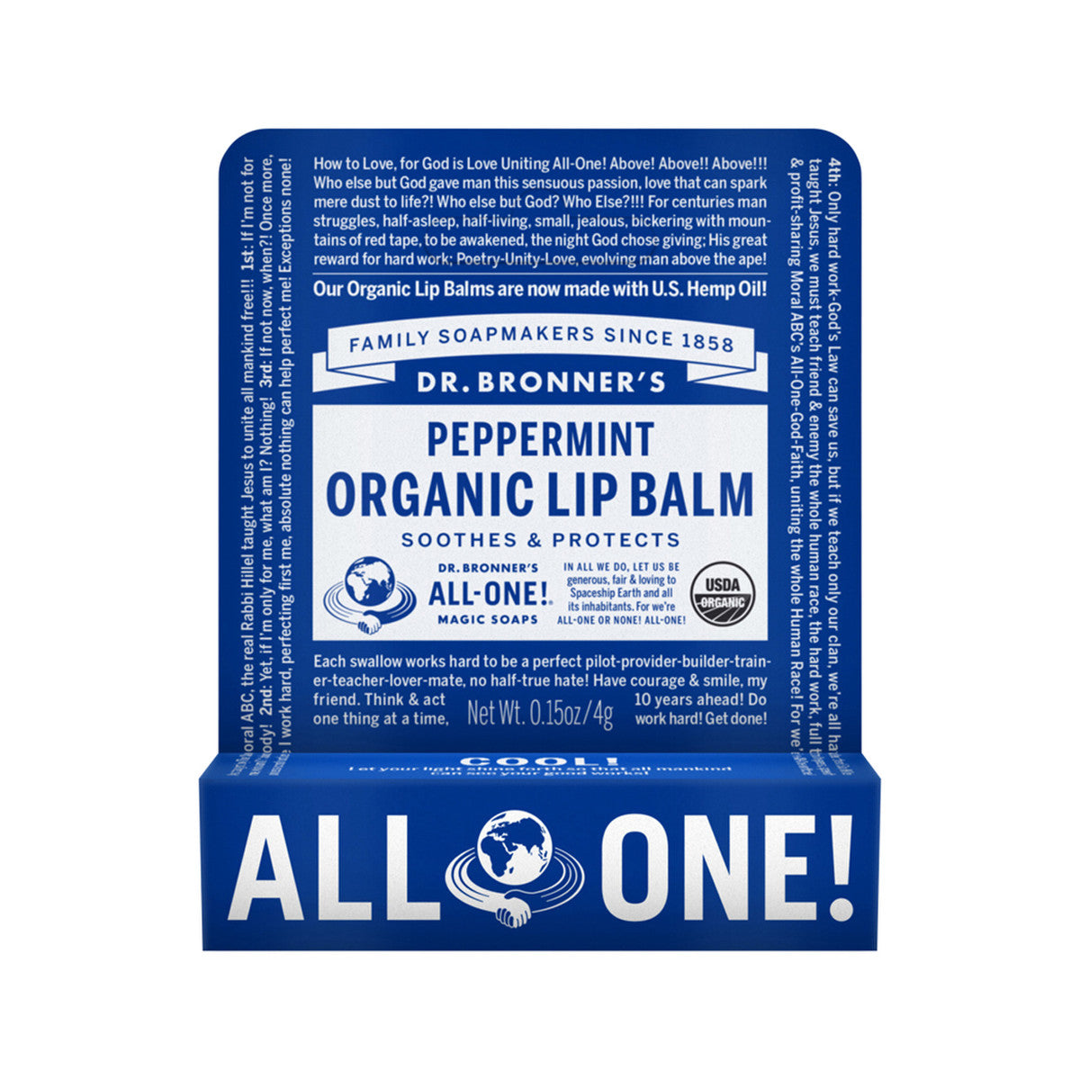 Dr. Bronner's - Organic Lip Balm Peppermint