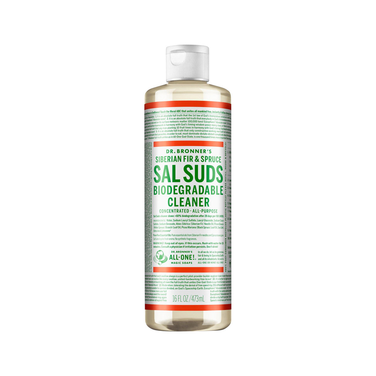 Dr. Bronner's - Sal Suds Biodegradable Cleaner Siberian Fir & Spruce