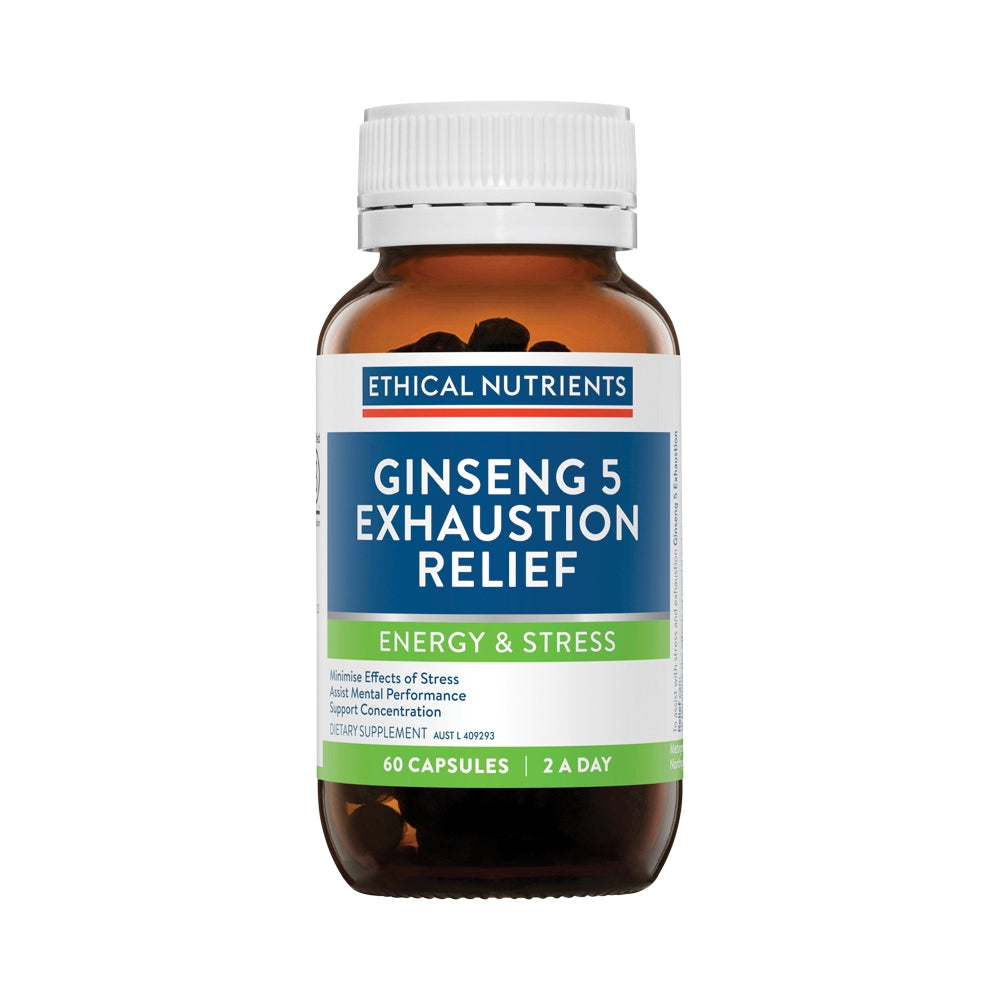 Ethical Nutrients Ginseng 5 Exhaustion Relief