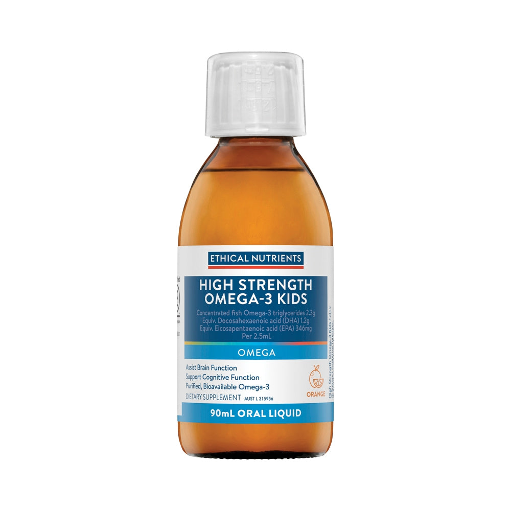 Ethical Nutrients Hi-Strength Omega-3 Kids Orange Oral Oil Liquid