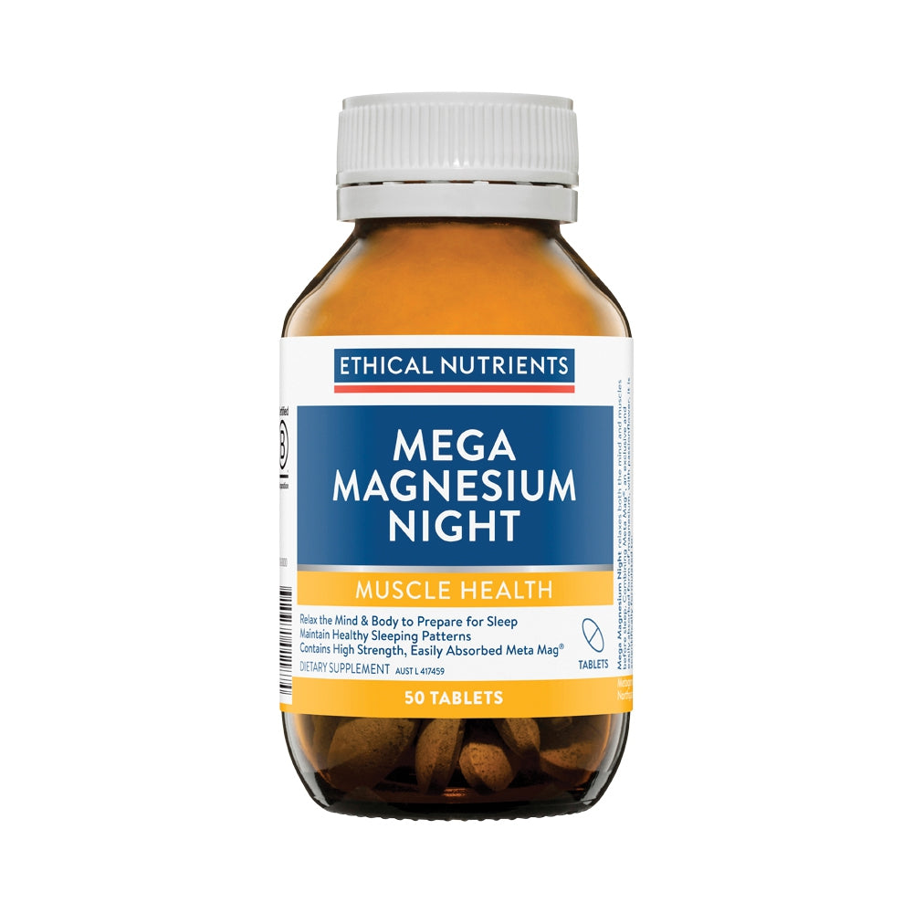 Ethical Nutrients Mega Magnesium Night Tablets