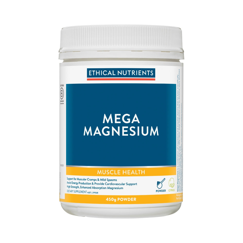 Ethical Nutrients Mega Magnesium Powder Citrus