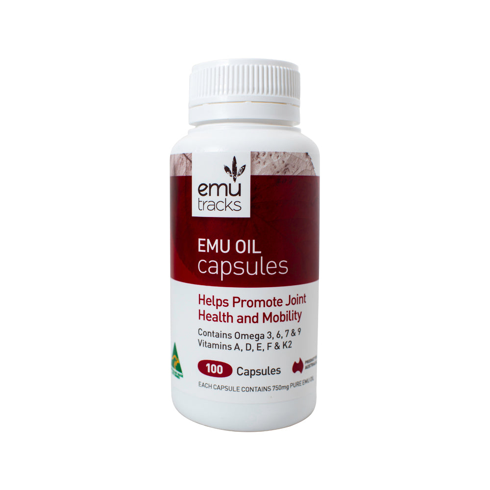 Emu Tracks Emu Oil Capsules