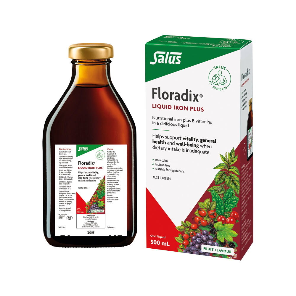 Floradix (by Salus) Liquid Iron Plus Oral Liquid