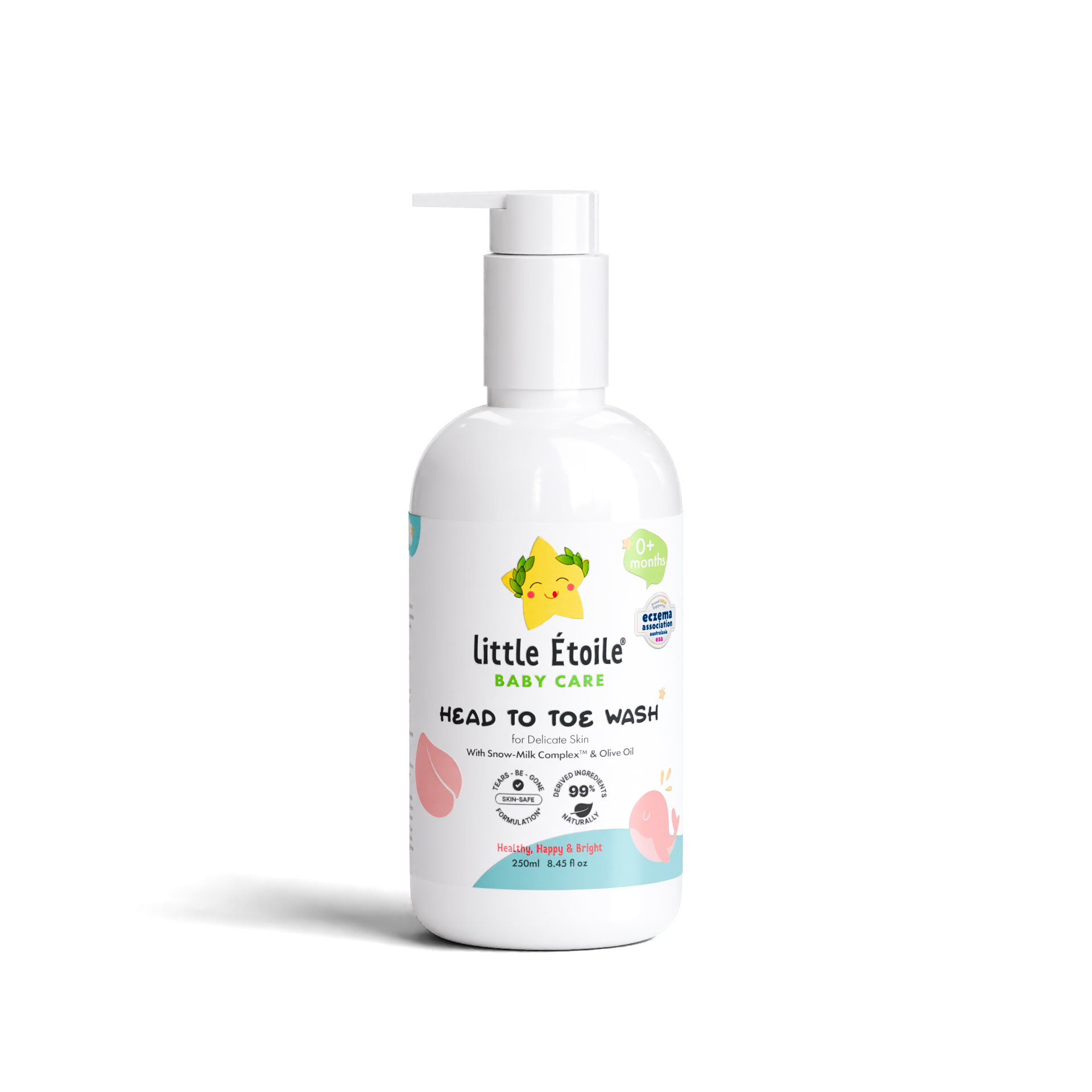 Little Etoile Baby Care - Head to Toe Wash for Delicate Skin (0+ Months)