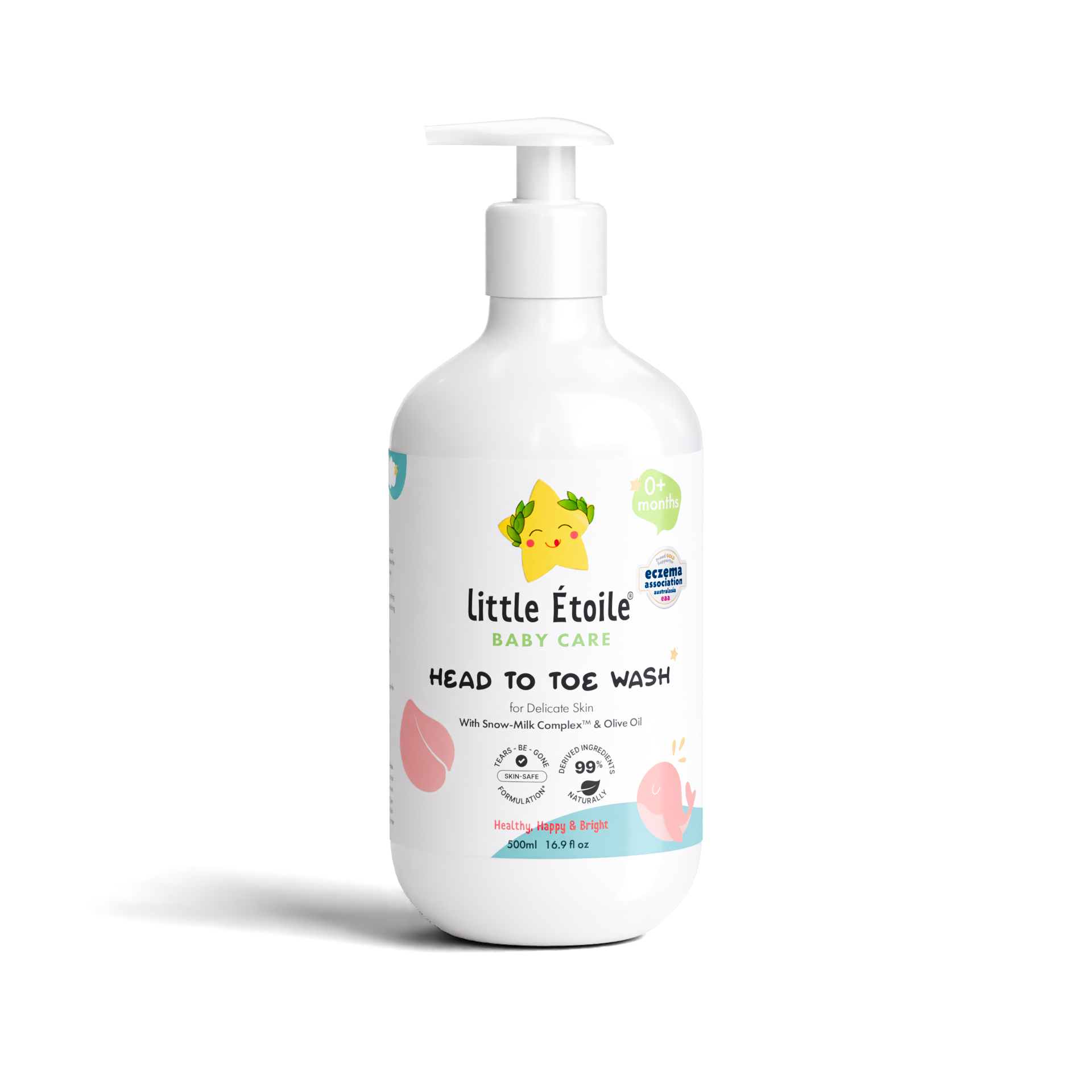 Little Etoile Baby Care - Head to Toe Wash for Delicate Skin (0+ Months)