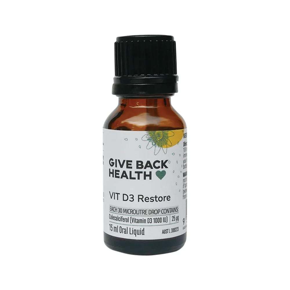 Give Back Health - VIT D3 Restore Oral Liquid