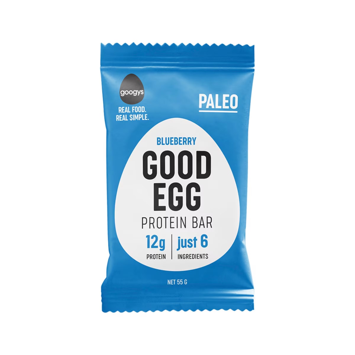 Googys - Good Egg Protein Bar Blueberry 55g