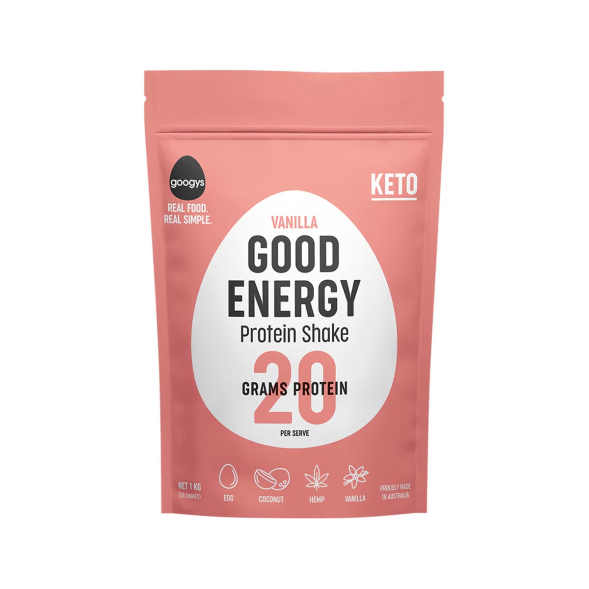 Googys - Good Energy Protein Shake Vanilla