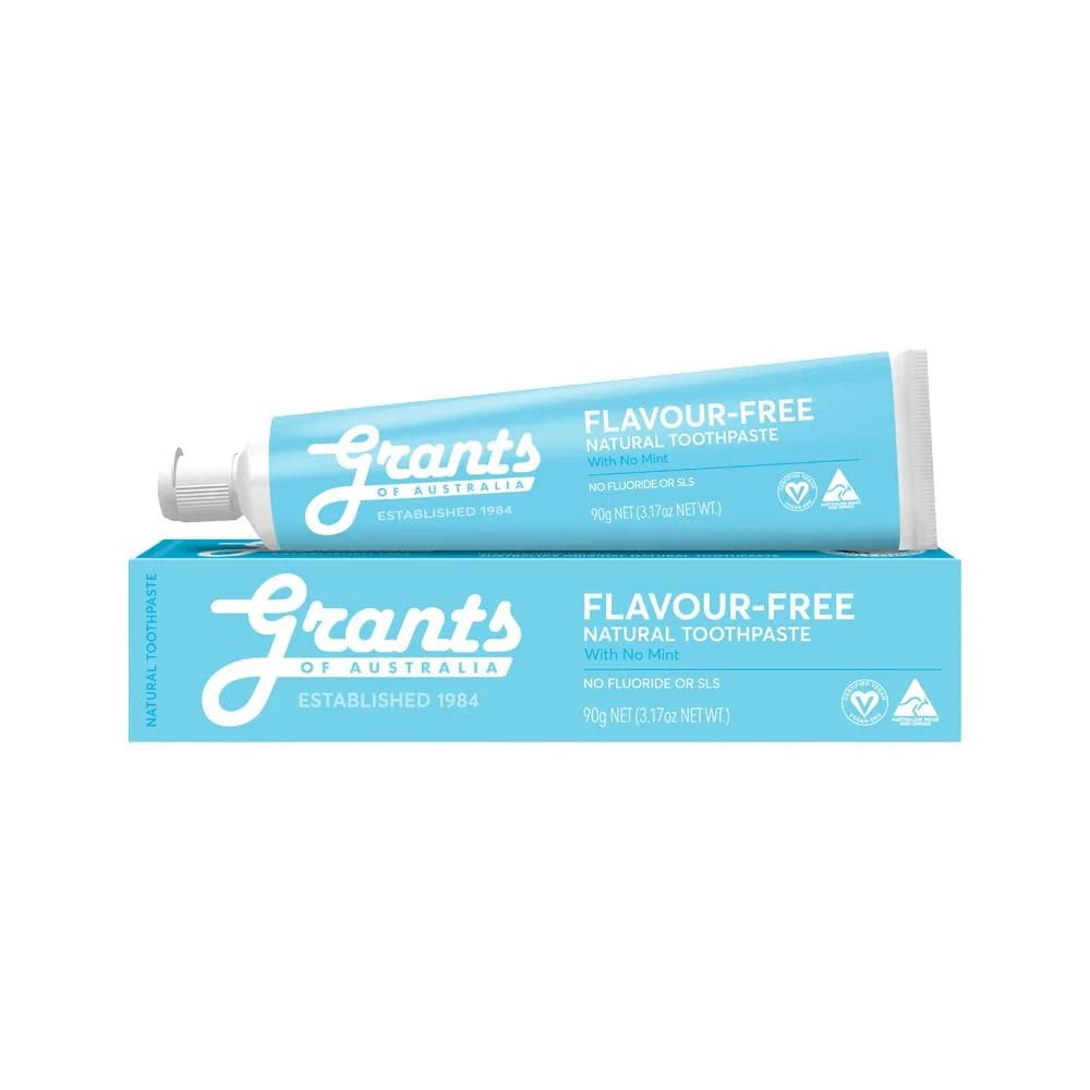 Grants Of Australia - Natural Toothpaste Flavour-Free with No Mint