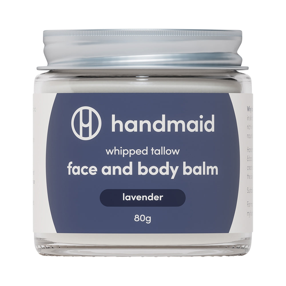 Handmaid Whipped Tallow Face & Body Balm - Lavender 80g