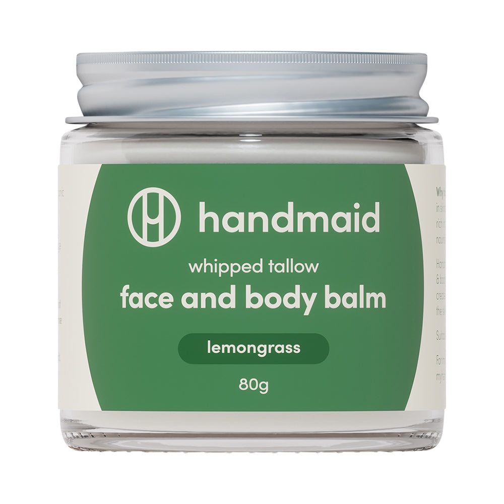 Handmaid Whipped Tallow Face & Body Balm - Lemongrass 80g