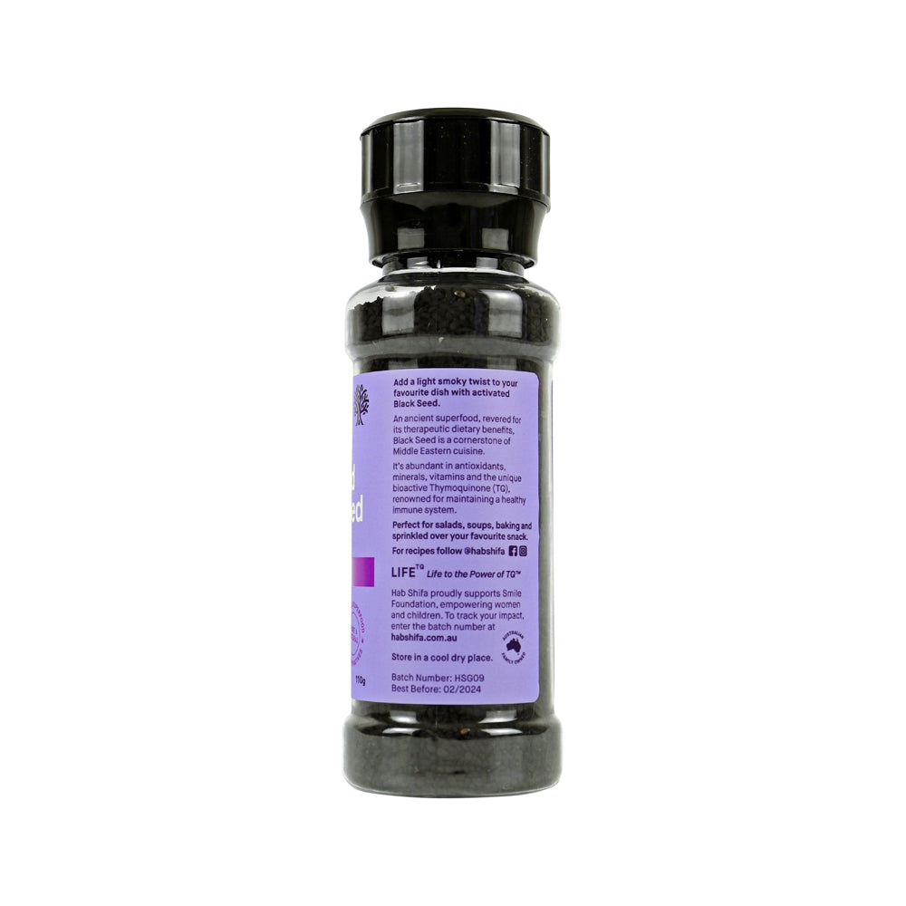 Hab Shifa - Organic Activated Black Seed Grinder