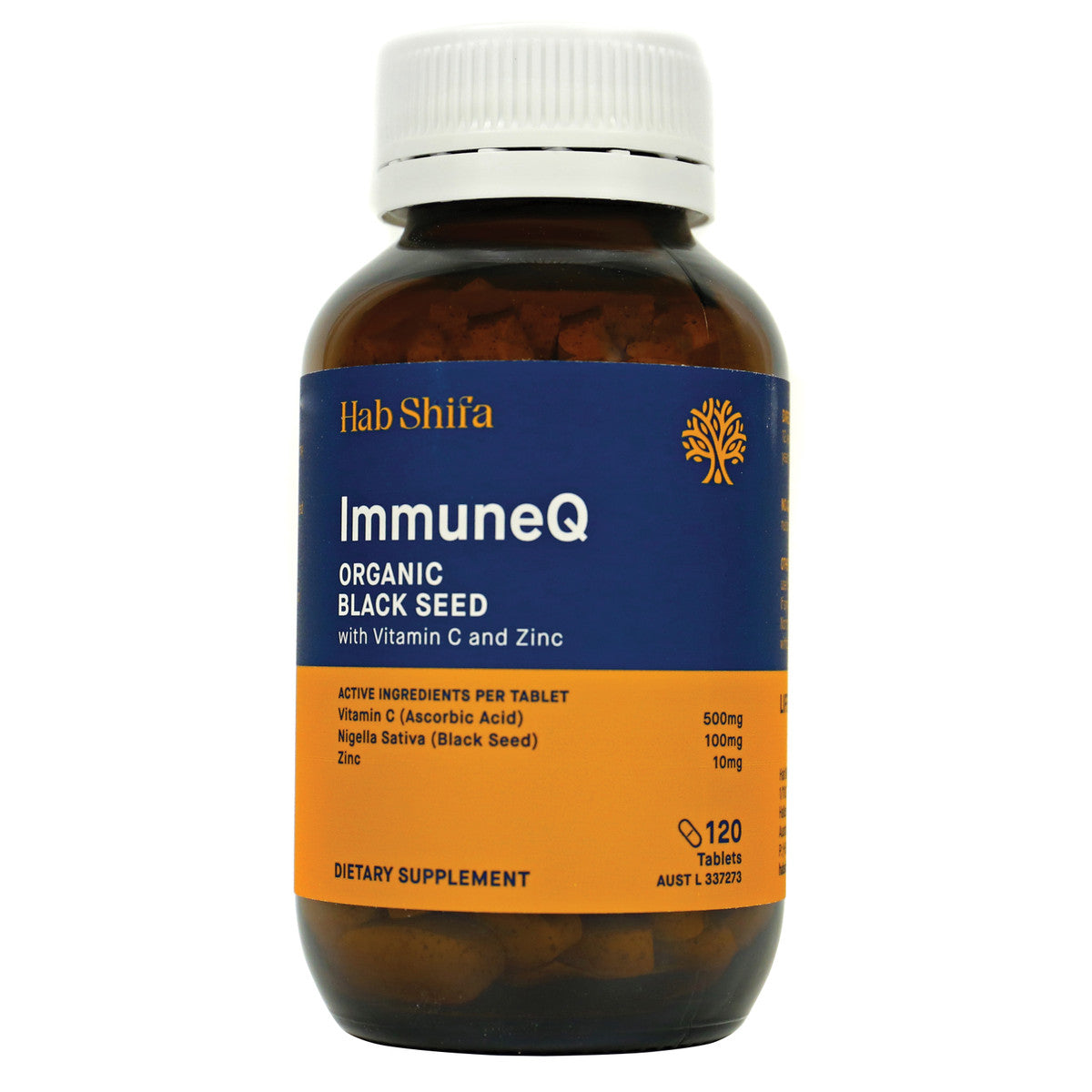Hab Shifa - ImmuneQ Organic Black Seed with Vitamin C & Zinc