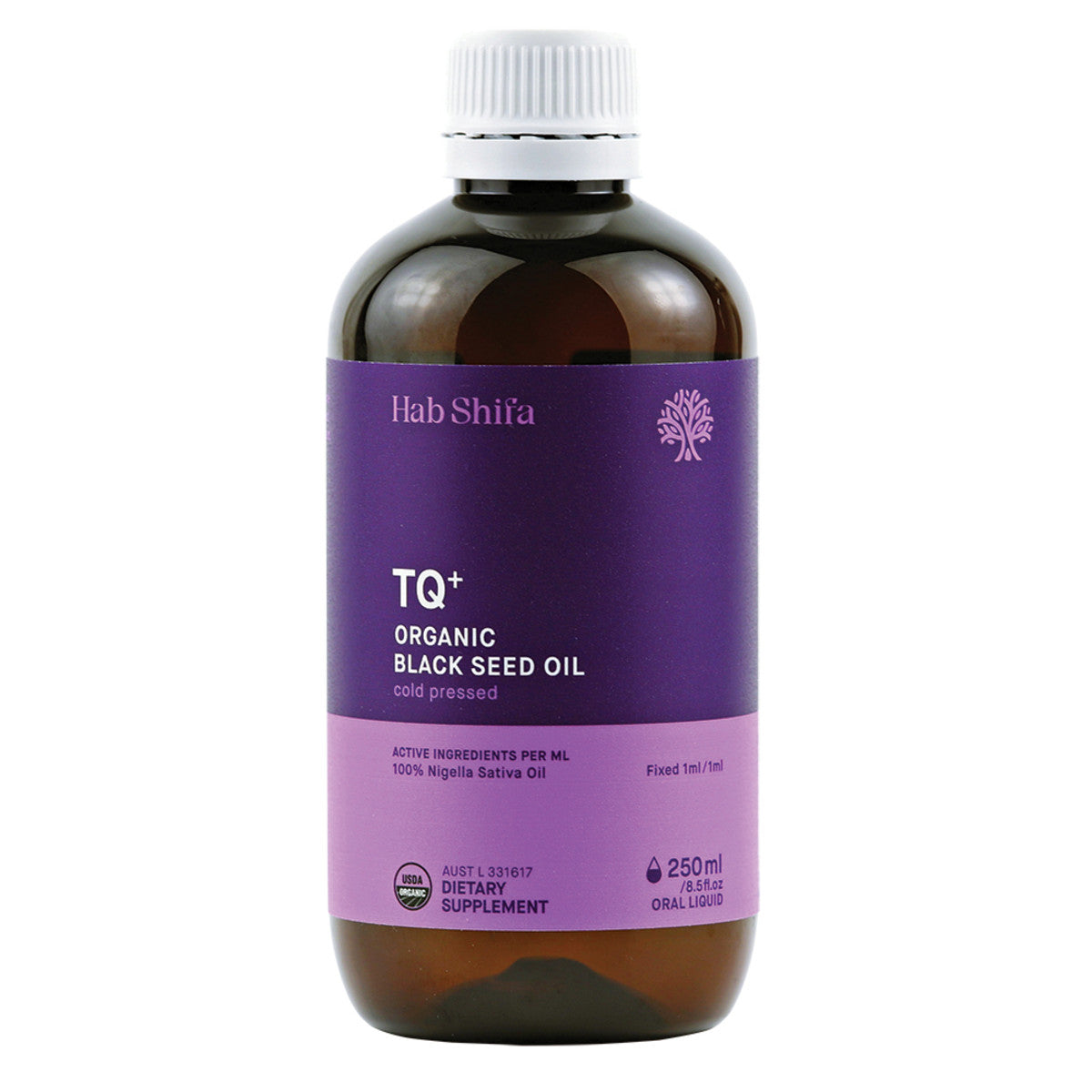 Hab Shifa - TQ+ Organic Cold Pressed Black Seed Oil