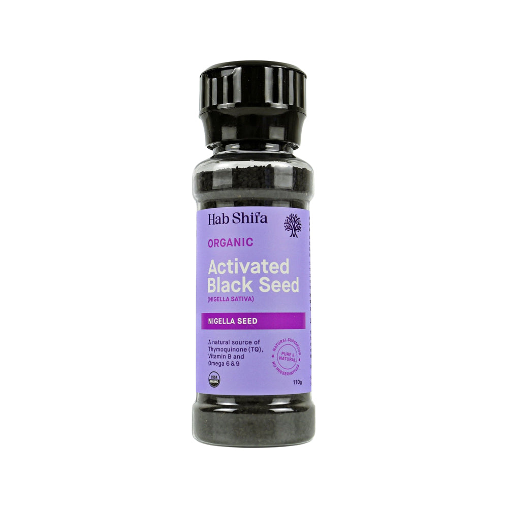 Hab Shifa - Organic Activated Black Seed Grinder