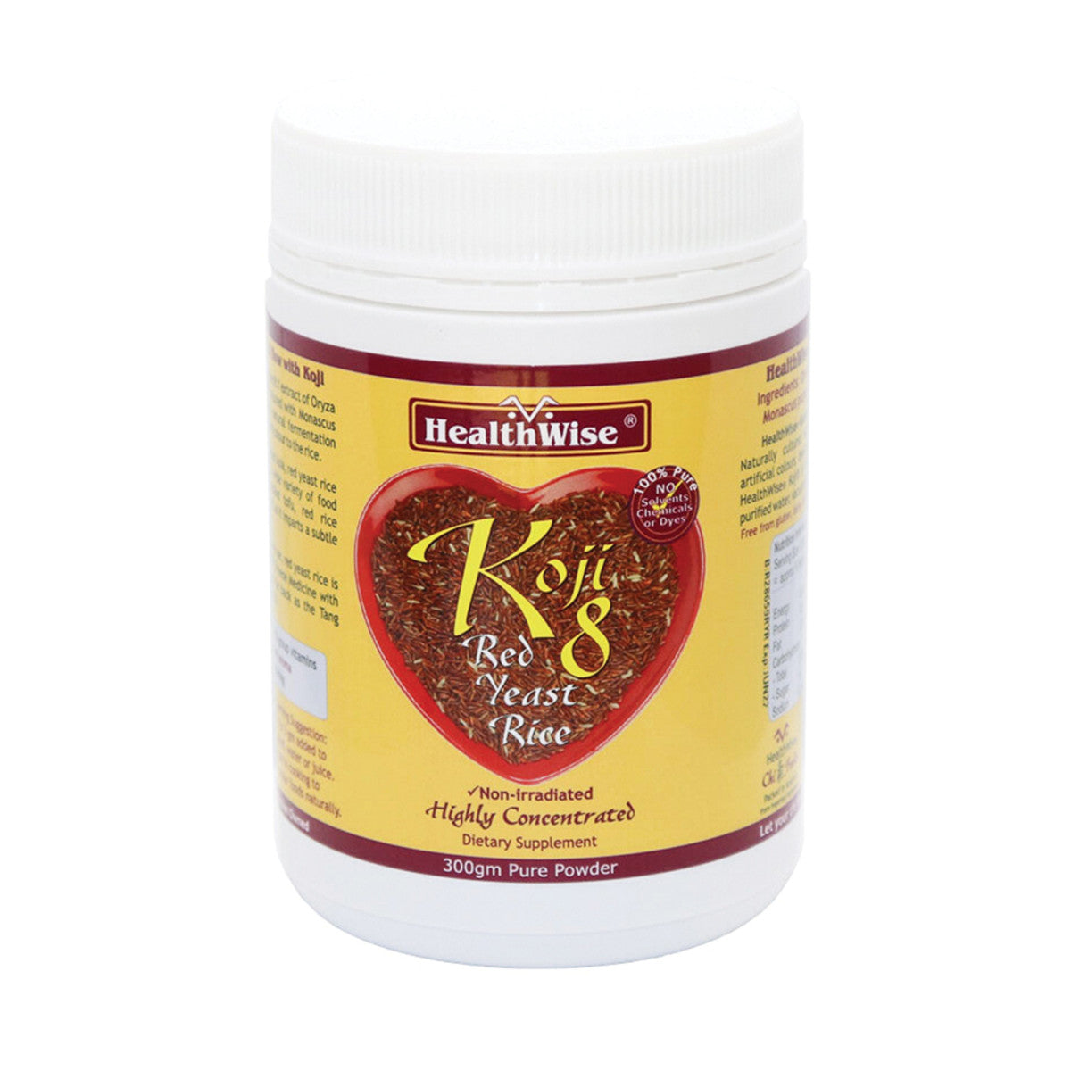HealthWise - Koji 8 (Red Yeast Rice)